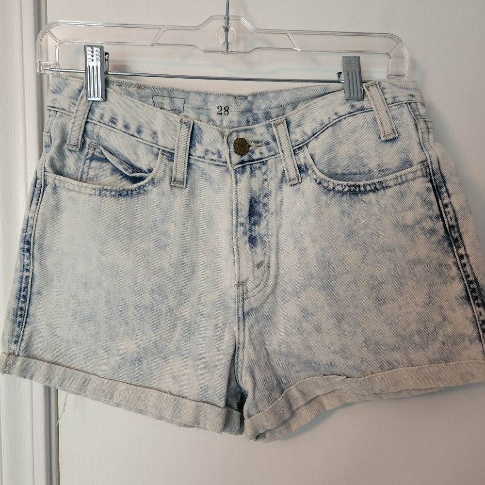 Levi's Acid Wash Jean Shorts